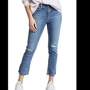 LEVI’S HIGH RISE STRAIGHT JEANS